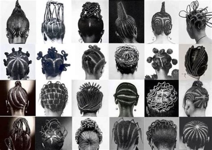 Why did slaves wear braids?