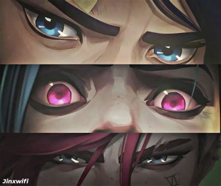 Why do Jinx eyes turn pink?