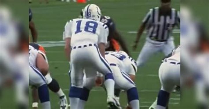 Why do quarterbacks lift their leg?