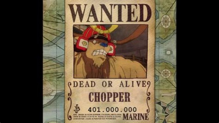 Why does Chopper have such a low bounty?