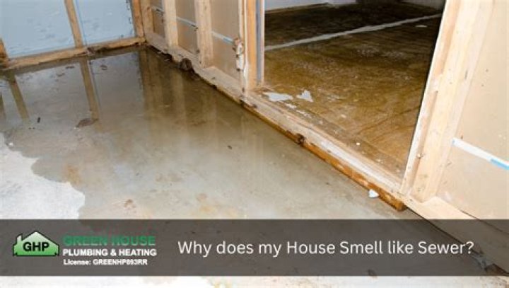 Why does it smell like septic in my house?