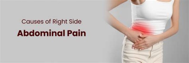 Why does the right side of my stomach and back hurt?